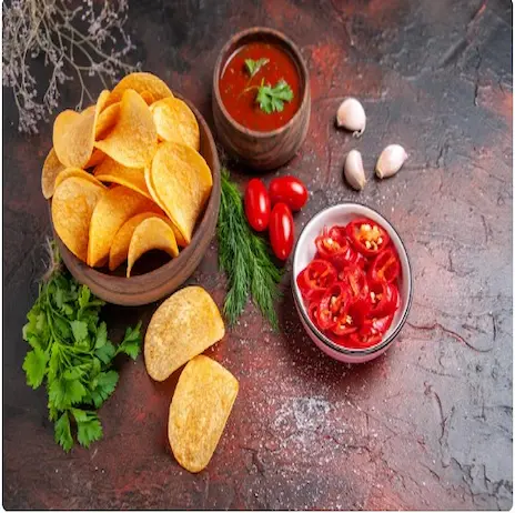 Chips Fresh Tomato Salsa 1