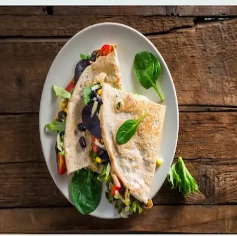 Vegetarian Quesadilla. 2